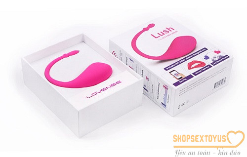 Trứng rung tình yêu Lush Lovense Bluetooth Made in USA | đồ chơi yêu dụng cụ tình dục