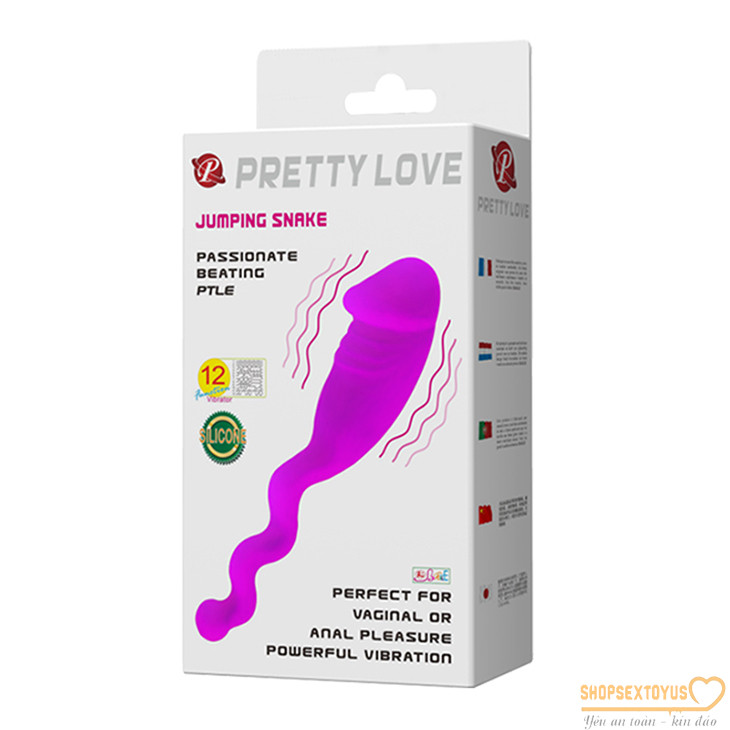 Trứng rung tình yêu hình con tinh trùng Pretty Lovev – TR009 | Mua quả trứng tình yêu nòng nọc  giá rẻ