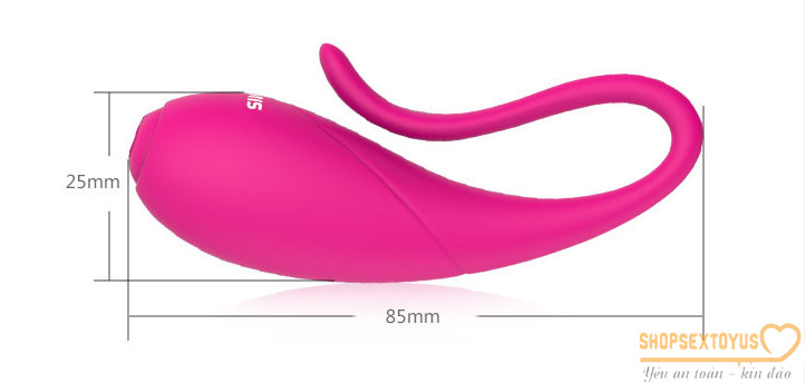 Trứng rung tình yêu giá rẻ chạm điểm G, đồ chơi tình dục nữ – TR025 | máy rung tình dục siêu mạnh