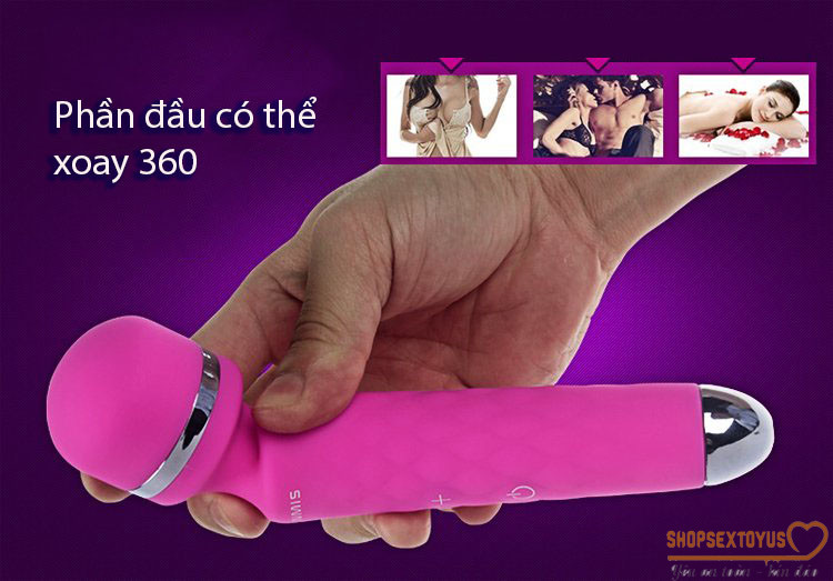 Chày rung tình dục SIMIS đồ chơi tình dục nữ – CR228 |  dụng cụ người lớn massage chị em