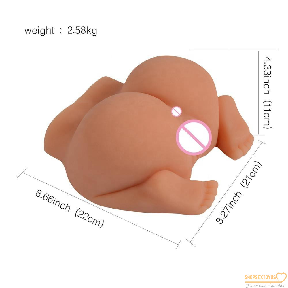 Mông giả có chân âm đạo giả silicone Evo Mona Ass – MG 259| Âm đạo giả cho nam như thật làm bằng silicone