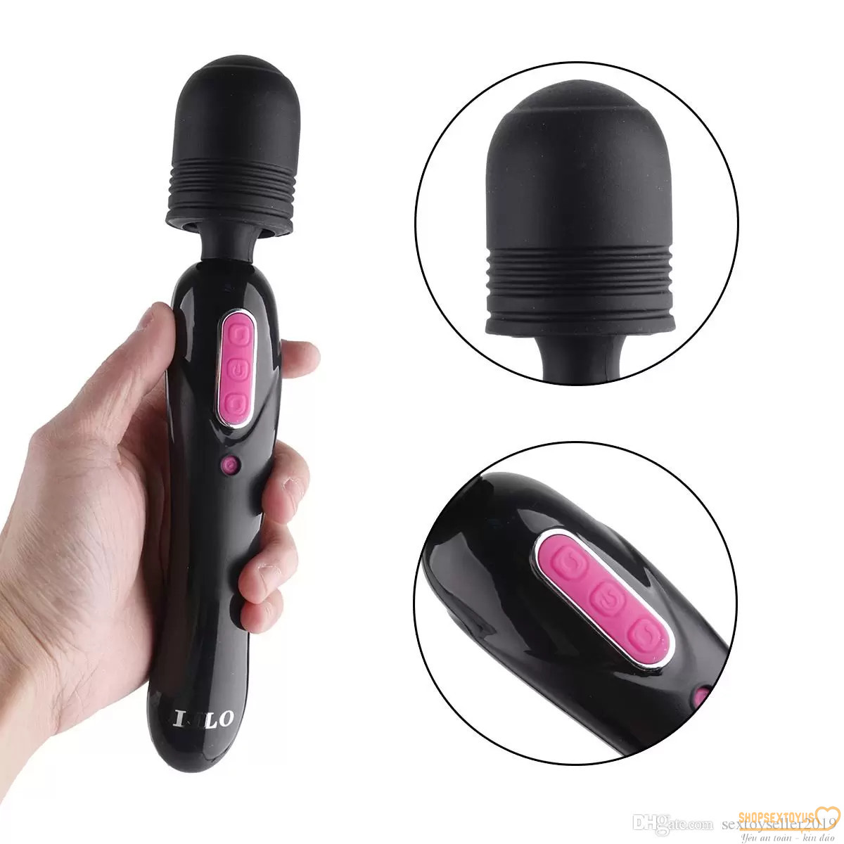 Máy kích thích âm vật Magic Wand dụng cụ phòng the – CR 283 | Top đồ chơi chày rung tình dục cao cấp