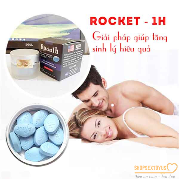 Viên uống Rocket 1h tăng cường sức khỏe sinh lý nam giới-CDN344 | Thảo dược tăng sinh lý kéo dài quan hệ tình dục nam