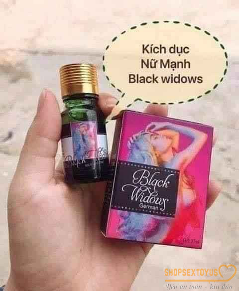 Thuốc uống dạng nước kích dục nữ Black Widows-KD339| Thuốc kích dục nữ Black Widows dạng nước cực mạnh