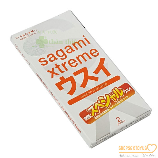 Bao cao su siêu mỏng Sagami Xtreme Super Thin- BCSGD376| Mua bao cao su tránh thai siêu mỏng giá tốt