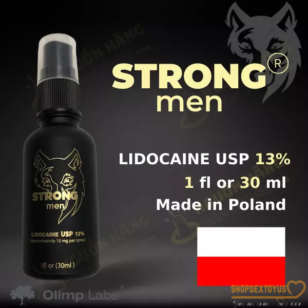 Thuốc trị xuất tinh Balan Strong men kéo dài quan hệ-TXTS333 | Chai xịt Strong Men Ba Lan trị xuất tinh sớm cao cấp 30ml