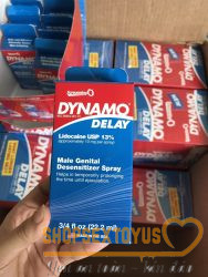 Đây là một trong những câu hỏi thường gặp nhất từ ​​người dùng. Dynamo Delay Spray là dòng sản phẩm được rất nhiều nam giới tin dùng hiện nay. Vì hiệu quả và tác dụng nhanh chóng cho nam giới chỉ sau lần đầu tiên áp dụng. Vì vậy, hầu hết người dùng đều cảm thấy hài lòng sau khi sử dụng sản phẩm.