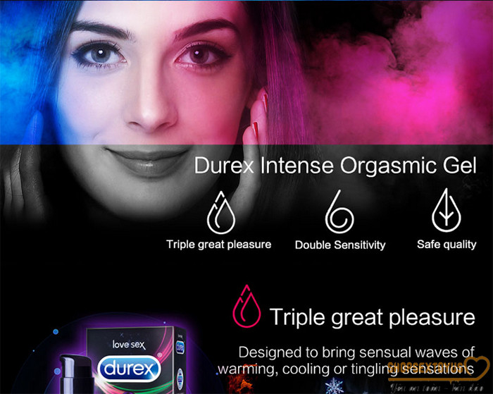 Gel bôi trơn tăng khoái cảm cho nữ Durex Intense-GBSK359| chất tạo nhờn bôi trơn âm đạo kéo dài quan