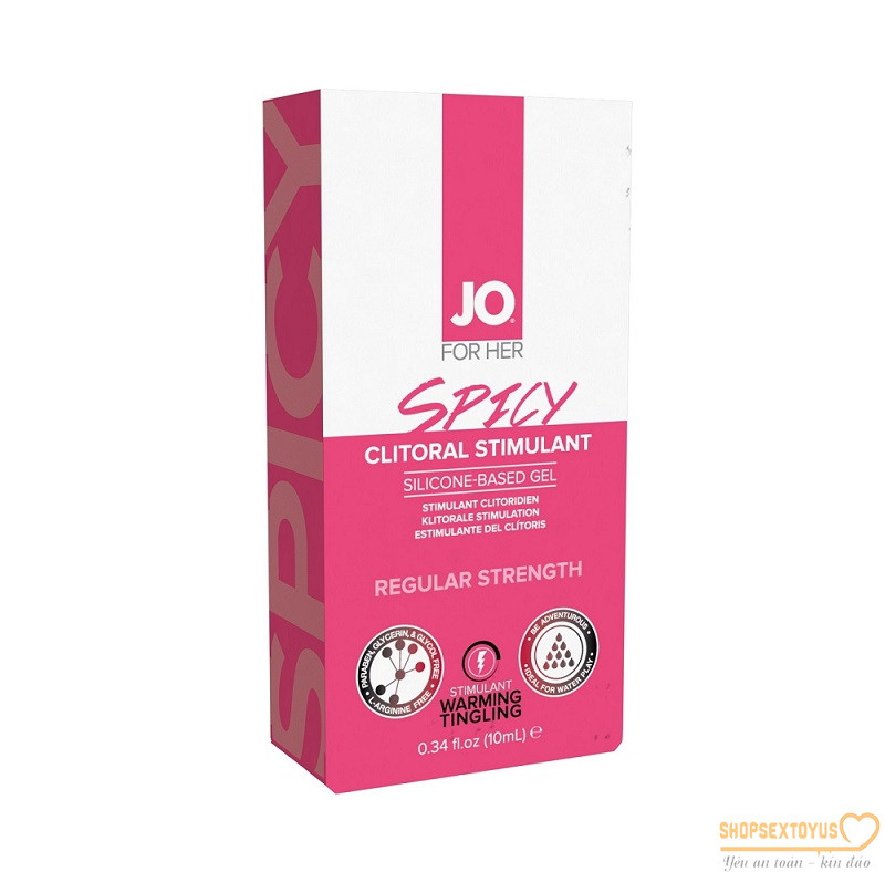 Gel bôi kích thích Jo Spicy chất bôi trơn tạo nhờn-GBSK362| top 10 chất bôi trơn gốc nước cao câos