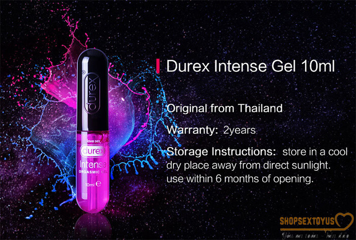 Gel bôi trơn tăng khoái cảm cho nữ Durex Intense-GBSK359| chất tạo nhờn bôi trơn âm đạo kéo dài quan