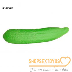 Cu giả Dưa Chuột rung cực mạnh Cucumber - Đồ chơi tình dục