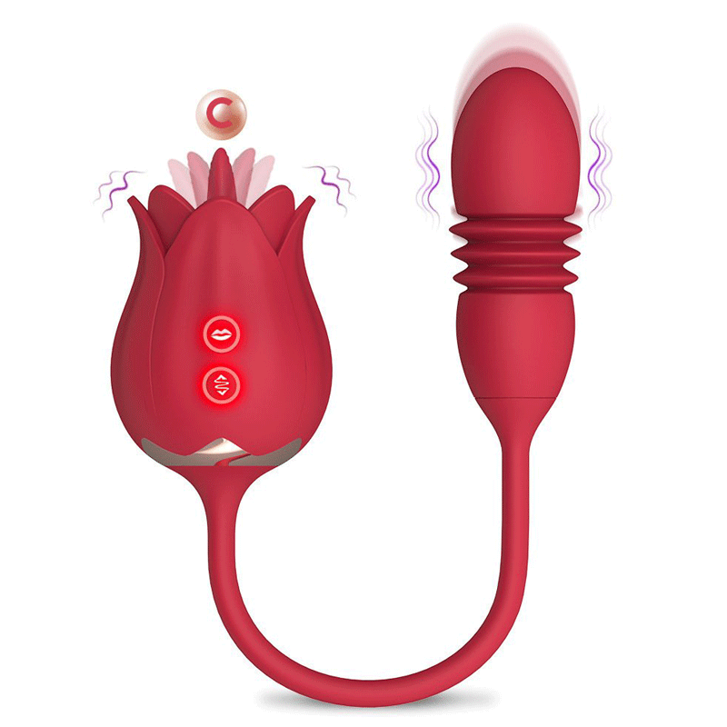 trứng rung tình yêu hoa hồng dương vật rung thụt -TR 465 | dụng cụ đồ chơi tình dục nữ cao cấp